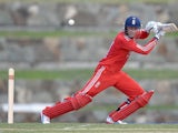 Joe Root of England bats during the tour match between University of West Indies Vice Chancellor's XI and England XI at Sir Viv Richards Cricket Ground on February 25, 2014