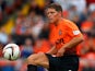 John Rankin of Dundee United in action during the Scottish Premier League match between Dundee United and Inverness Caledonian Thistle at Tannadice Park on August 10, 2013