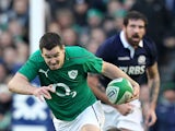 Ireland's Jonny Sexton in action against Scotland during the Six Nations on February 2, 2014