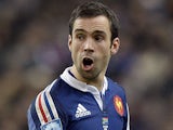France's Morgan Parra reacts against South Africa during an International match on November 23, 2013