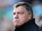Sam Allardyce, manager of West Ham United looks on during the Barclays Premier League match between Everton and West Ham United at Goodison Park on March 1, 2014