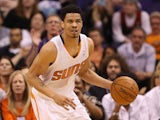Gerald Green #14 of the Phoenix Suns handles the ball during the NBA game against the Miami Heat at US Airways Center on February 11, 2014