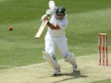 Graeme Smith of South Africa during day one of the First Test match between Australia and South Africa at The Gabba on November 9, 2012 in Brisbane, Australia