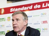 Standard de Liege's President Roland Duchatelet gives a press conference on the 2012-2013 season of the Belgian first division on May 27, 2013