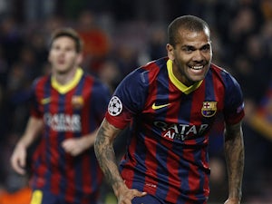 Alves to miss Huesca game