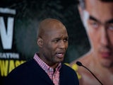US boxer Bernard Hopkins speaks during a press conference in Washington,DC on March 11, 2014