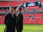 Carl Froch and George Groves go head to head after a press conference at Wembley Stadium on March 10, 2014 