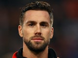 Stefan Maierhofer of Austria during the International Friendly match between The Netherlands and Austria at the Phillips Stadion on February 9, 2011