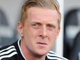 Manager of Swansea City Gary Monk looks on during the Barclays Premier League match between Swansea City and West Bromwich Albion at Liberty Stadium on March 15, 2014