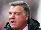 Sam Allardyce manager of West Ham United looks on prior to the Barclays Premier League match between Stoke City and West Ham United at Britannia Stadium on March 15, 2014