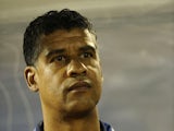 Frank Rijkaard, watches as his team play during their 2012 Arab Cup semi-final football match against Iraq in the port city of Jeddah on July 5, 2012