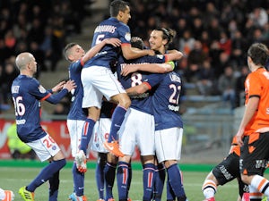 PSG move 12 points clear with Lorient win