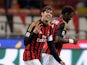 Kaka of AC Milan celebrates scoring the second goal during the Serie A match between AC Milan and AC Chievo Verona at San Siro Stadium on March 29, 2014