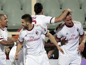 Half-Time Report: Milan leading against Fiorentina 
