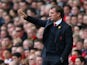Liverpool Manager Brendan Rodgers gestures during the Barclays Premier League match between Liverpool and Tottenham Hotspur at Anfield on March 30, 2014