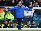 Neil Warnock during Leeds' match against Huddersfield in March 2013.