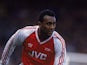 David Rocastle in action for Arsenal on April 15, 1989.