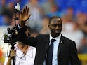 Former Spurs player Ledley King waves to fans during the Barclays Premier League match between Tottenham Hotspur and West Bromwich Albion at White Hart Lane on August 25, 2012
