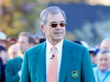 William Porter Payne, chairman of Augusta National Golf Club, waits on the first tee at the start of the first round of the 2014 Masters Tournament at Augusta National Golf Club on April 10, 2014