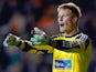 Adam Bogdan of Bolton in action during the Sky Bet Championship match between Blackpool and Bolton Wanderers at Bloomfield Road on October 01, 2013