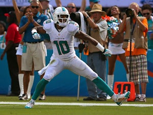 Dolphins release wide receiver Gibson