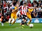 Alan Judge of Brentford scores the opening goal of the game during the Sky Bet League One match between Brentford and Preston North End at Griffin Park on April 18, 2014