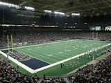 A general view of the Edward Jones Dome taken during the game between the St. Louis Rams and the Arizona Cardinals on September 12, 2004