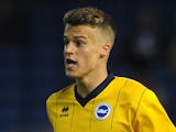 Solly March of Brighton during the pre season friendly match between Brighton & Hove Albion and Norwich City at The Amex Stadium on July 30, 2013