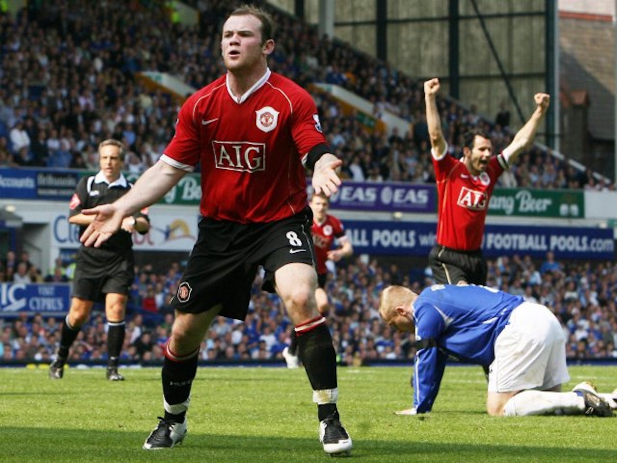 RUUD VAN NISTELROOY MANCHESTER UNITED FC GOODISON PARK EVERTON 11