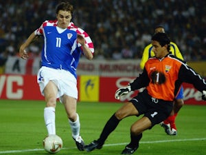 Alen Boksic in action for Croatia against Ecuador on June 13, 2002.