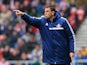 Sunderland manager Gus Poyet on the touchline during the Premier League match against Cardiff on April 27, 2014