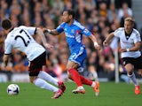 Hull's Liam Rosenior in action against Fulham during the Premier League match on April 26, 2014 