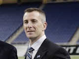 Tom Lewand during a news conference at Ford Field on January 15, 2014