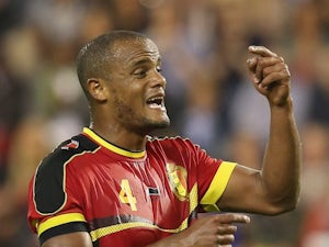 Kompany ruled out of Belgium friendlies