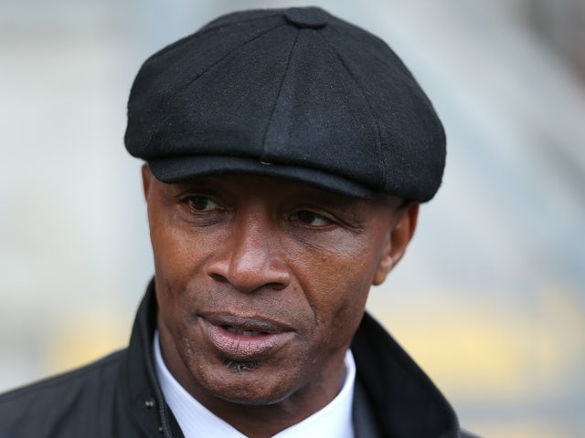 Cyrille Regis in attendance during the Sky Bet League One match between Leyton Orient and MK Dons at The Matchroom Stadium on October 12, 2013