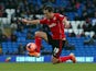 Cardiff City's Scottish midfielder Don Cowie controls the ball during the English FA Cup fifth round football match between Cardiff City and Wigan Athletic at Cardiff City Stadium in Cardiff, south Wales on February 15, 2014