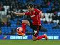 Cardiff City's Scottish midfielder Don Cowie controls the ball during the English FA Cup fifth round football match between Cardiff City and Wigan Athletic at Cardiff City Stadium in Cardiff, south Wales on February 15, 2014