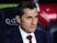 Athletic Bilbao's coach Ernesto Valverde looks on during the Spanish league football match FC Barcelona vs Athletic Club Bilbao at the Camp Nou stadium in Barcelona on April 20, 2014