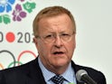 John Coates (L), International Olympic Committee (IOC) Vice President and Chairman of the coordination Commission for the Games of 32th Olympiad pictured on April 4, 2014