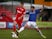 Kyle McFadzean of Crawley Town battles for possesion with Danny Redmond of Carlisle United during the Sky Bet League One match on April 29, 2014