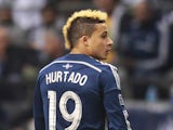 Erik Hurtado #19 of the Vancouver Whitecaps FC during their MLS game against the Colorado Rapids April 5, 2014