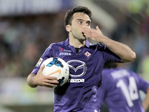 Team News: Giuseppe Rossi starts for Fiorentina