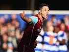 Burnley Captain Jason Shackell reacts to a Queens Park Rangers goal during the Sky Bet Championship match at Loftus Road on February 1, 2014