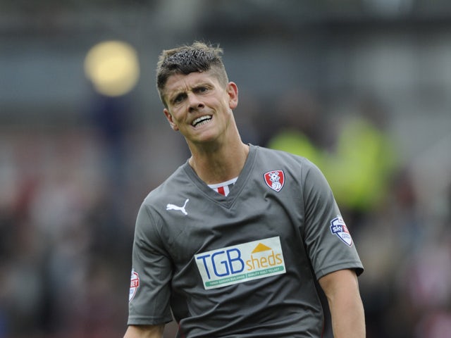 Alex Revell of Rotherham United in action during the Sky Bet League One match between Brentford and Rotherham United at Griffin Park, on October 05, 2013 