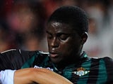 Alfred N'Diaye of Real Betis in action against Sevilla on March 13, 2014