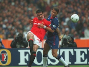 Manchester United Striker Eric Cantona Passes The Ball During The Fa Cup  Final On May 14, 1994. - Sports Mole
