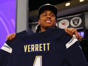 Chargers place Verrett on IR