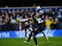 Charlie Austin of Queens Park Rangers scores QPR's 2nd goal in extra time during the Sky Bet Championship Play Off Semi Final second leg match between Queens Park Rangers and Wigan Athletic at Loftus Road on May 12, 2014