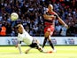  Bobby Zamora of QPR scores the winning goal during the Sky Bet Championship Playoff Final match between Derby County and Queens Park Rangers at Wembley Stadium on May 24, 2014