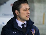 Croatia coach Niko Kovac stands on the touchline on March 05, 2014.